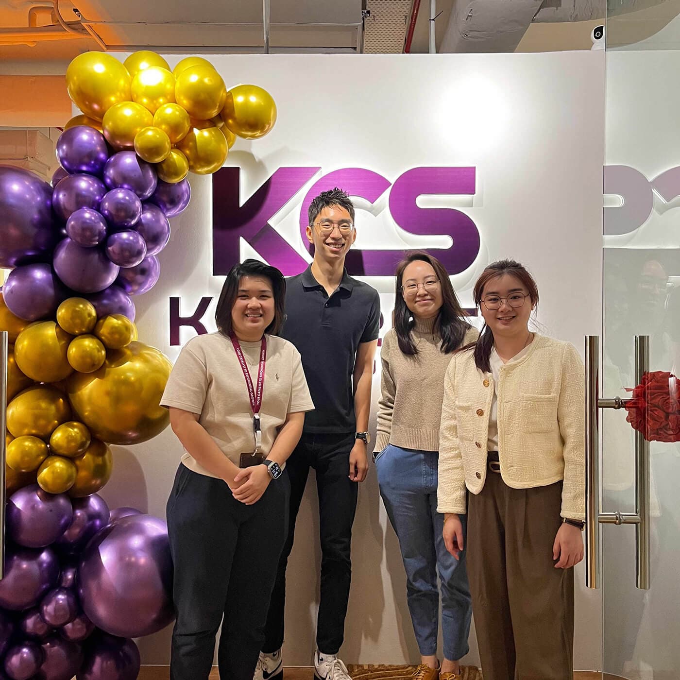 KCS office moment